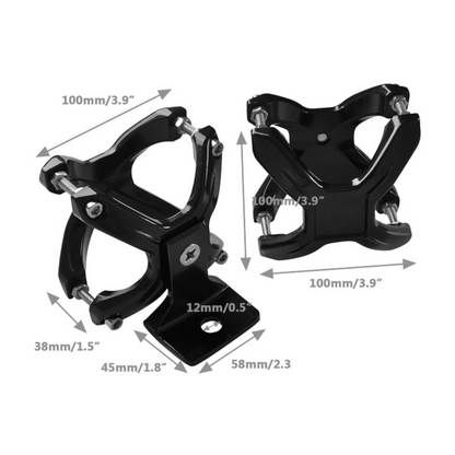 Bull Bar Mount Brackets, Mad Goose, Universal - 2 Pack (Pair)