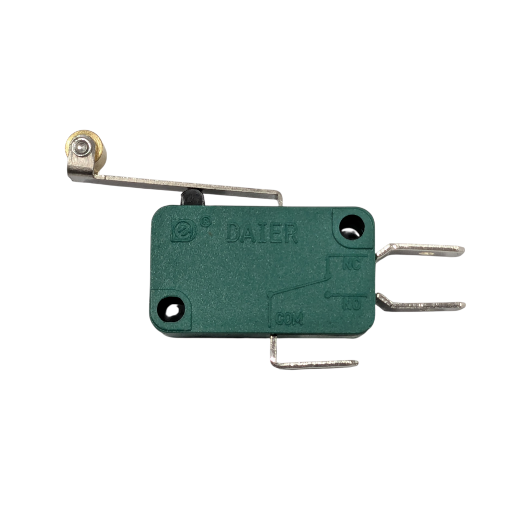 Micro Switch, Long Roller Type, 12-24v, 10a - Each