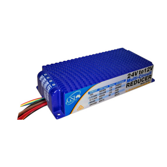 Voltage Reducer, Multi-Circuit, 24v to 12v, 4 Circuit - Each