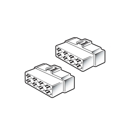 Connector Kit, Narva, Quick Connector, 8 Way (8 Pin), Male/Female with Terminals - Each