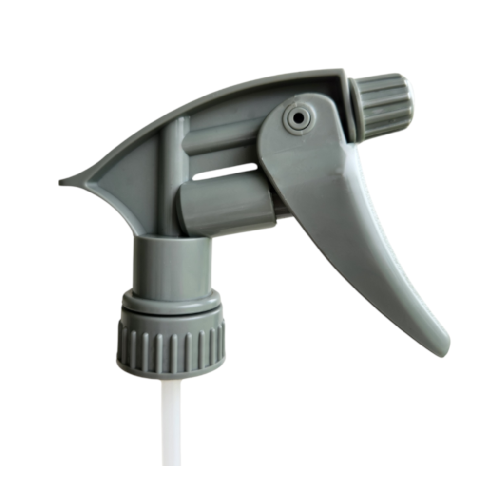Pump Bottle Trigger, Chemical Resistant, Grey - Each
