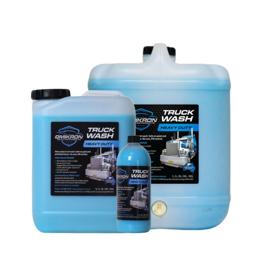 Truck Wash, Omikron, Heavy Duty Vehicle Wash, No Wax, Neutral PH, 20lt - Each