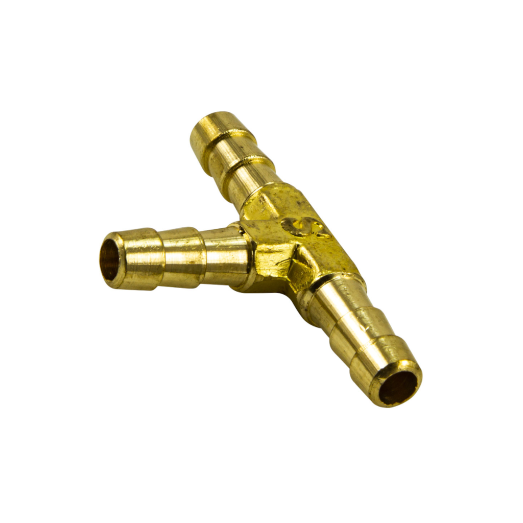 Airline Fitting, Champion, Brass Joiner, T Piece, 1/4" - Each