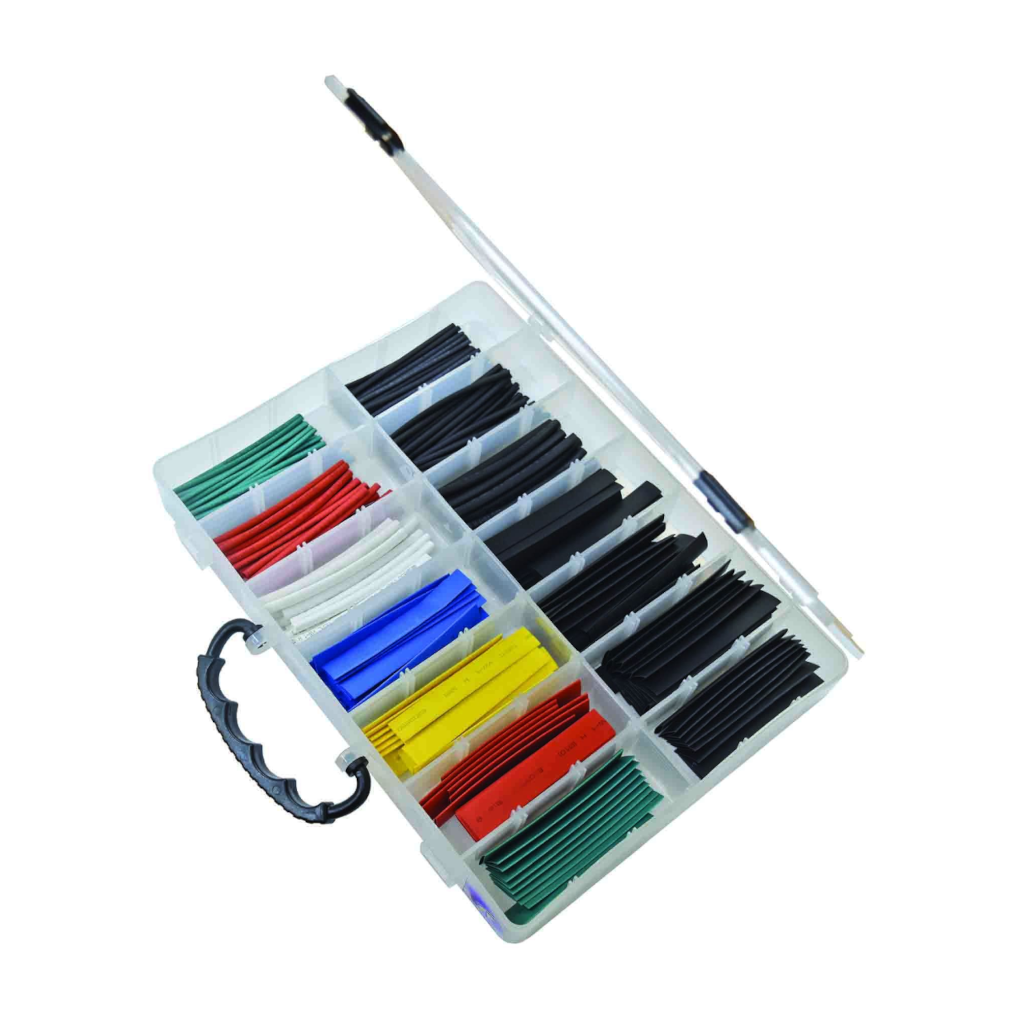 Heatshrink Assortment, Multicolour - 250 Piece