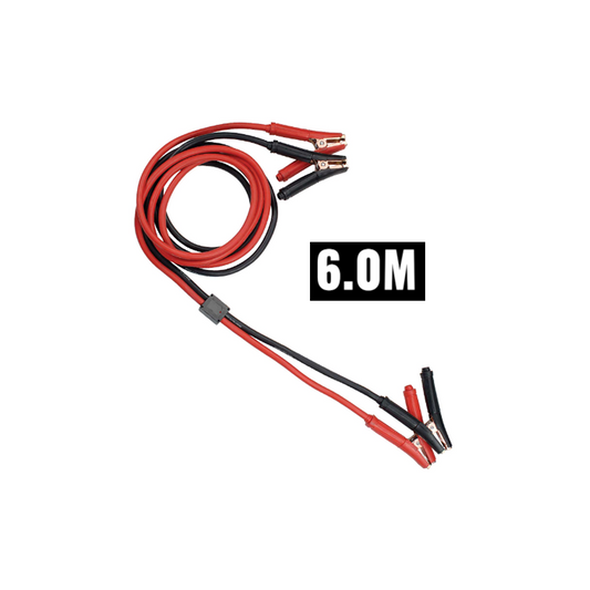 Booster Cable (Jumper Leads), Heavy Duty, 750a, 6.0m - Each