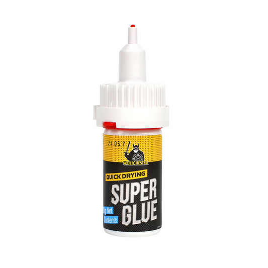 Super Glue, Sealant, Wolfchester, Strong Hold, Suits Most Materials - 20ml Bottle