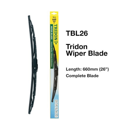 Wiper Blade, Tridon, (26") 660mm - Each