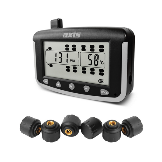 Tyre Pressure Monitoring System, Axis, With 6 External Sensors, 12-24v - Each