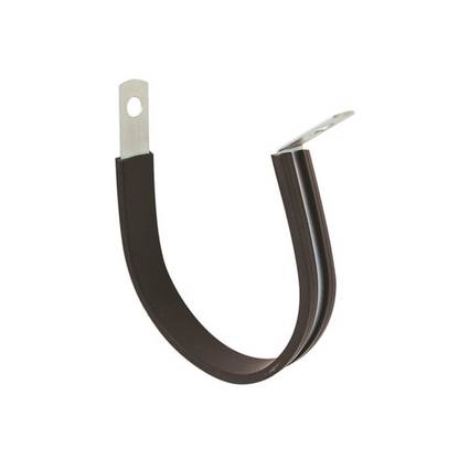P Clip, Tridon, Rubber Lined, 6mm with 6.3mm Mounting Hole - 10 Pack