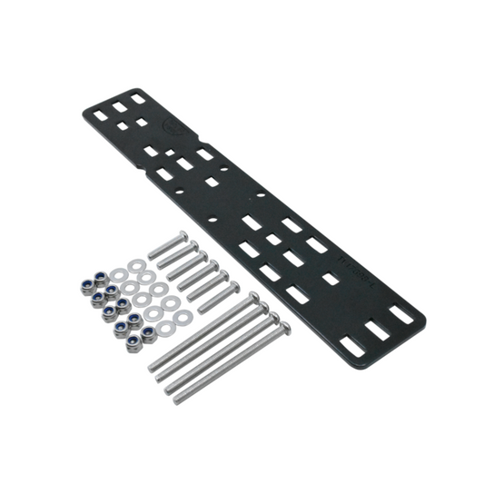 Anderson Style Socket Bracket, Suits 12 Pins, Black - Each