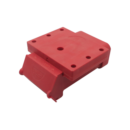 Anderson Style Housing Cover, External Mount, Red, Suits 50a - Each
