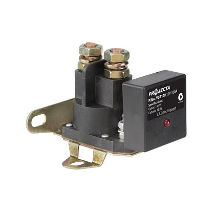 Voltage Sensitive Relay with Wiring Kit, 12v, 100a - Each