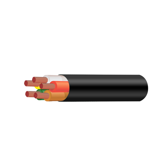 Cable, 5 Core, 3.0mm (1.13mm^2) - 30m roll