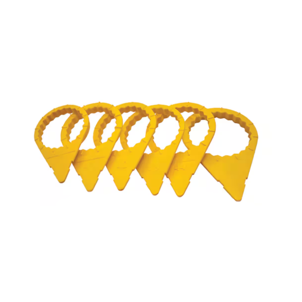 Wheel Nut Indicator, for Fast/Reliable Visual Inspection, Yellow, 28mm - Each