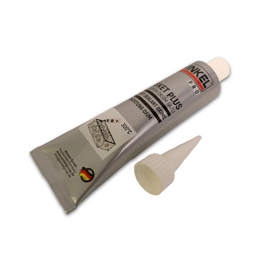 Silicone, Winkel, RTV, Gasket Plus, Solvent Free, Elastic Finish, -50 to 300 Degrees, Dark Grey, 70ml - Each