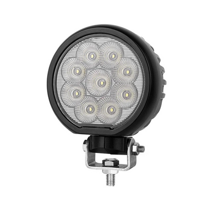 Work Lamp, Mad Goose, Round, Flood Beam, Deutsch, Connector, 9-32v, 8000lm, 90w - Each