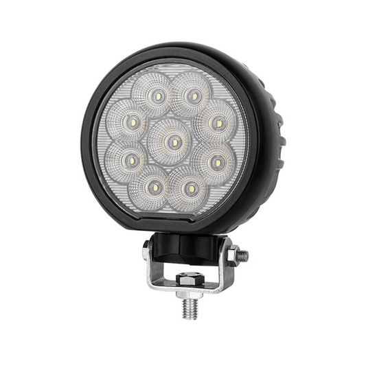Work Lamp, Mad Goose, Round, Flood Beam, Deutsch, Connector, 9-32v, 8000lm, 90w - Each
