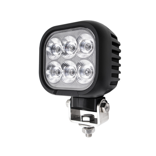 Work Lamp, Mad Goose, Square, Flood Beam, Deutsch, Connector, 9-32v, 5400lm, 60w - Each