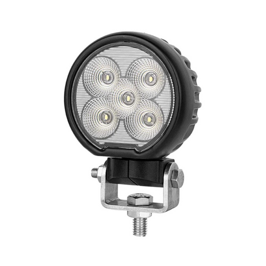 Work Lamp, Mad Goose, Round, Flood Beam, Deutsch, Connector, 9-32v, 50w - Each