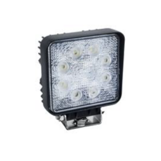 Work Lamp, Mad Goose, LED Flood Beam IP67, 9-32v, 24w, 110 x 115mm - Each