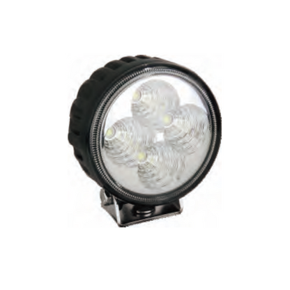 Work Lamp, Mad Goose, LED Spot Beam IP67, 9-32v, 12w, 3.3" - Each