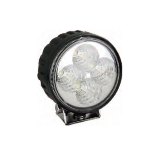 Work Lamp, Mad Goose, LED Spot Beam IP67, 9-32v, 12w, 3.3" - Each